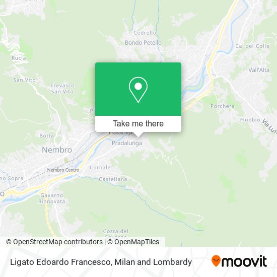 Ligato Edoardo Francesco map