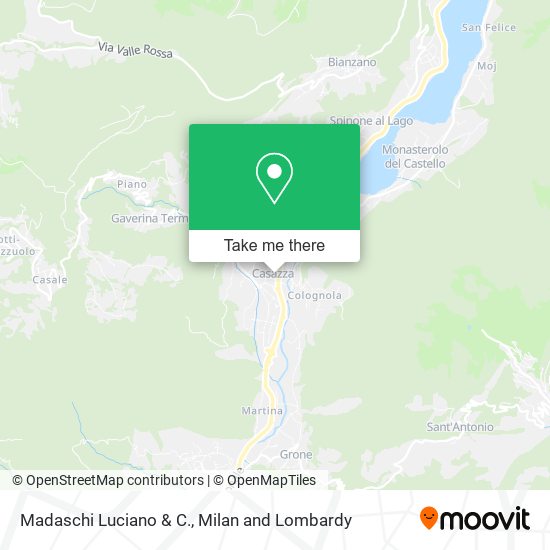 Madaschi Luciano & C. map