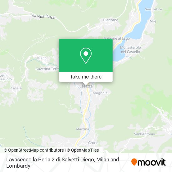 Lavasecco la Perla 2 di Salvetti Diego map
