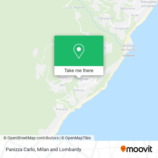 Panizza Carlo map