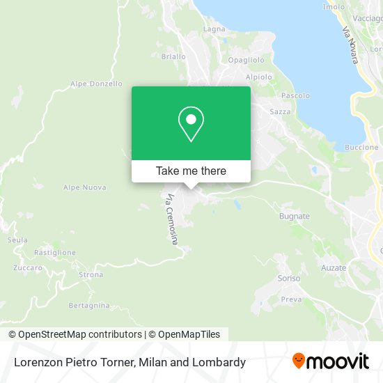 Lorenzon Pietro Torner map