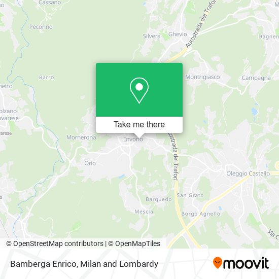 Bamberga Enrico map