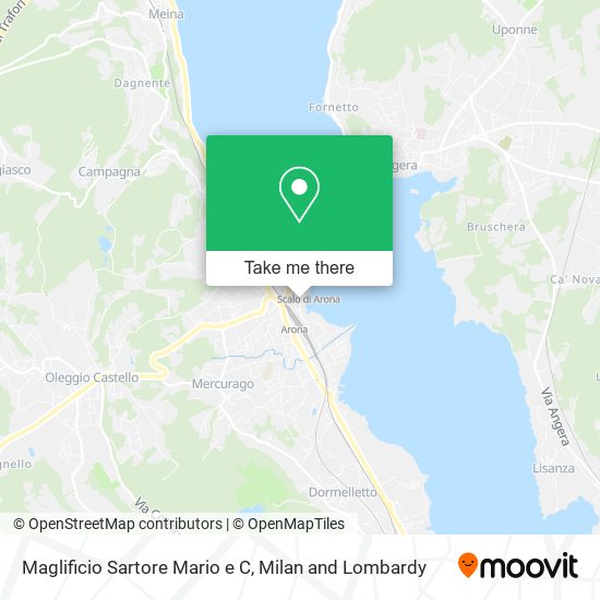 Maglificio Sartore Mario e C map