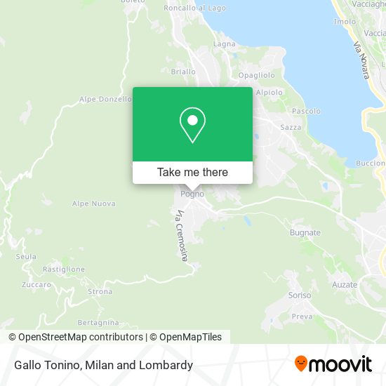 Gallo Tonino map