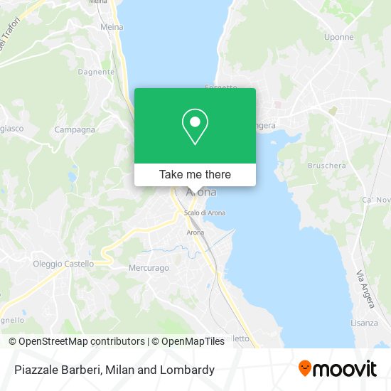 Piazzale Barberi map