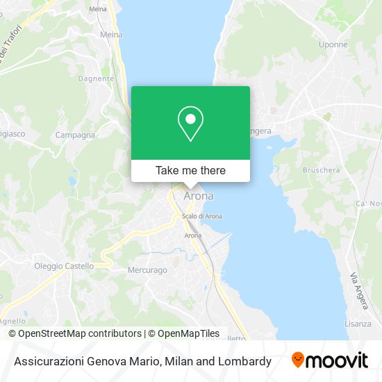Assicurazioni Genova Mario map