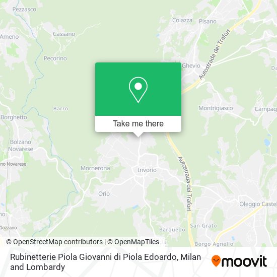 Rubinetterie Piola Giovanni di Piola Edoardo map
