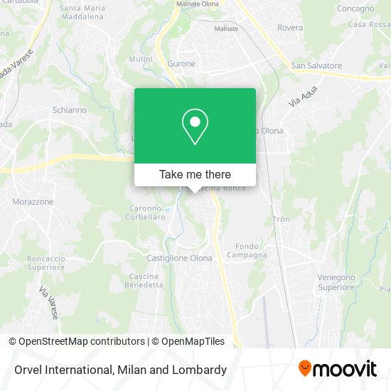 Orvel International map