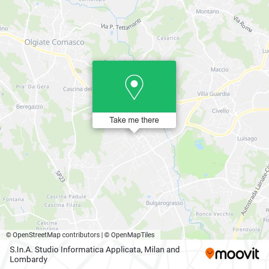 S.In.A. Studio Informatica Applicata map
