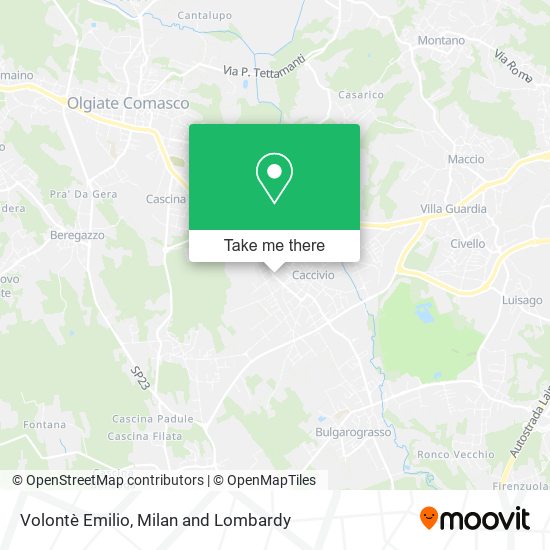 Volontè Emilio map