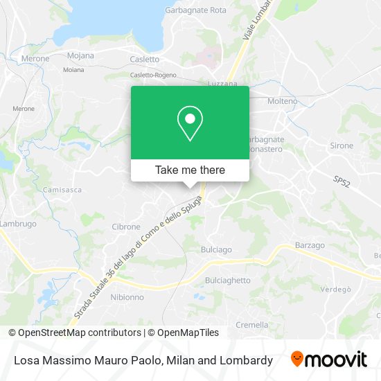 Losa Massimo Mauro Paolo map