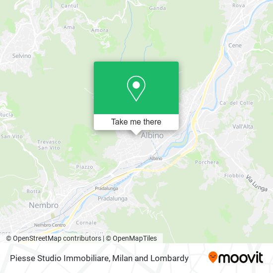 Piesse Studio Immobiliare map