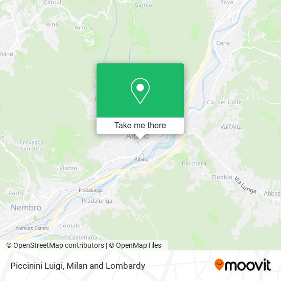 Piccinini Luigi map