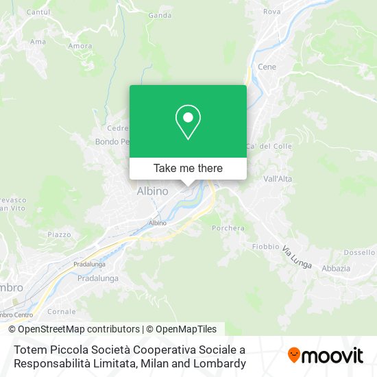 Totem Piccola Società Cooperativa Sociale a Responsabilità Limitata map