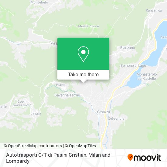 Autotrasporti C / T di Pasini Cristian map