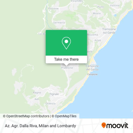 Az. Agr. Dalla Riva map