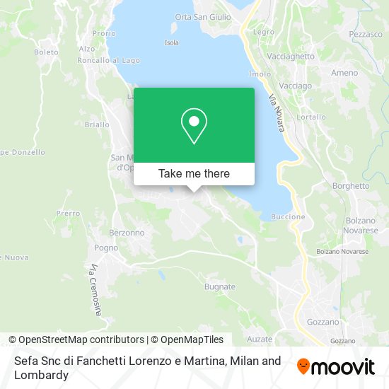 Sefa Snc di Fanchetti Lorenzo e Martina map