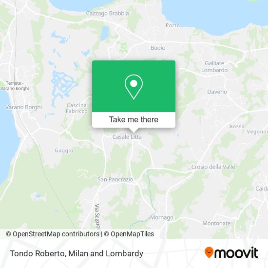 Tondo Roberto map