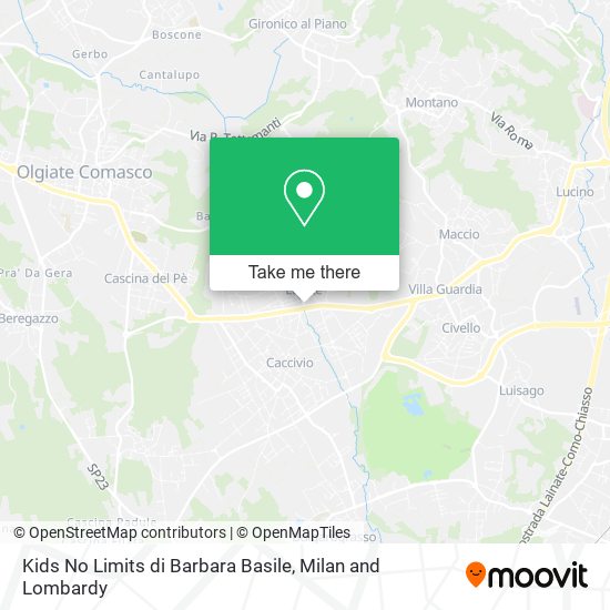 Kids No Limits di Barbara Basile map