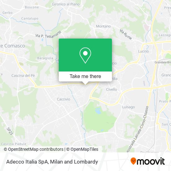 Adecco Italia SpA map