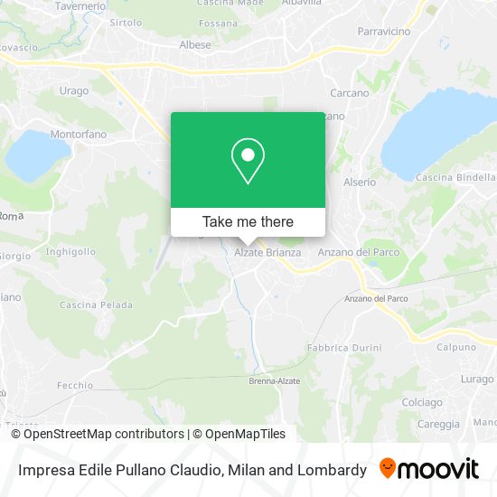 Impresa Edile Pullano Claudio map
