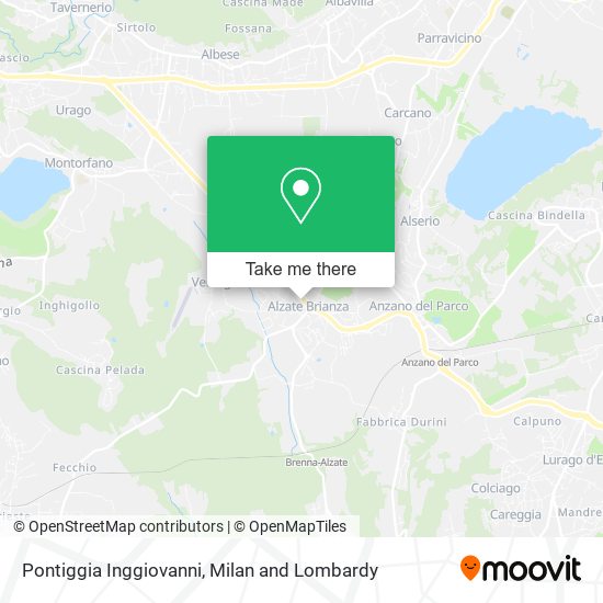 Pontiggia Inggiovanni map