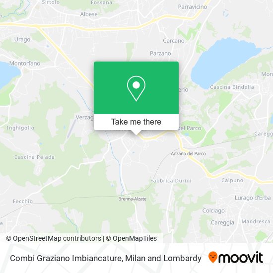 Combi Graziano Imbiancature map