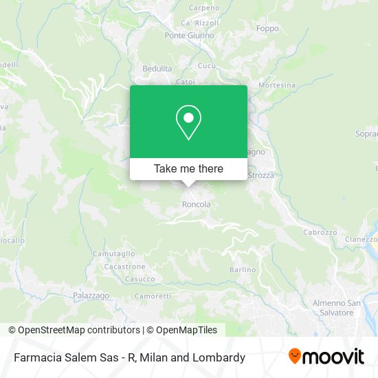 Farmacia Salem Sas - R map