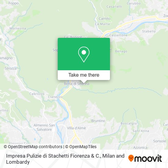 Impresa Pulizie di Stachetti Fiorenza & C. map