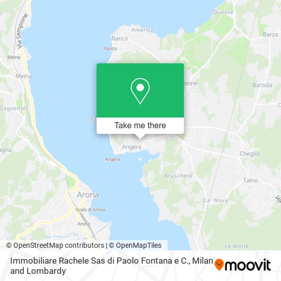 Immobiliare Rachele Sas di Paolo Fontana e C. map