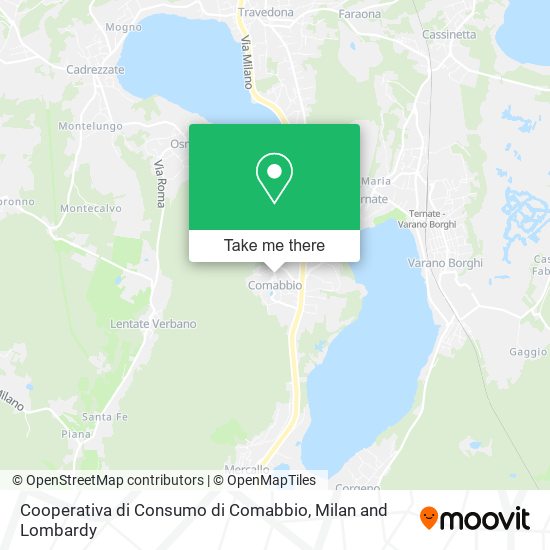 Cooperativa di Consumo di Comabbio map