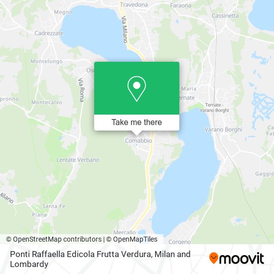 Ponti Raffaella Edicola Frutta Verdura map