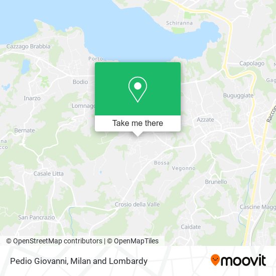 Pedio Giovanni map