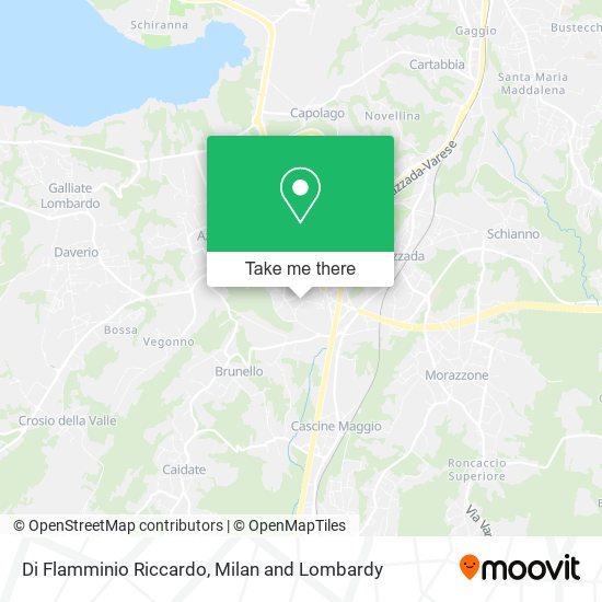 Di Flamminio Riccardo map
