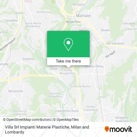 Villa Srl Impianti Materie Plastiche map