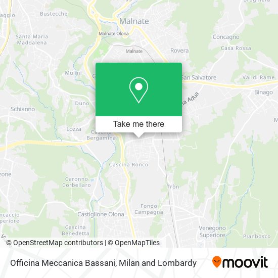 Officina Meccanica Bassani map