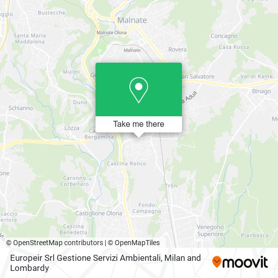 Europeir Srl Gestione Servizi Ambientali map