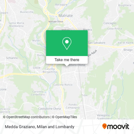 Medda Graziano map