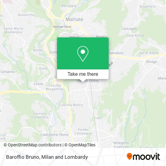 Baroffio Bruno map