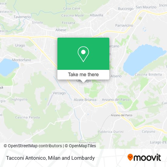 Tacconi Antonico map