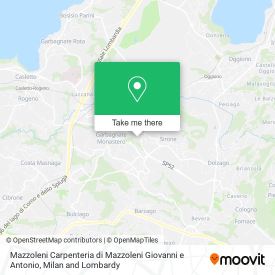 Mazzoleni Carpenteria di Mazzoleni Giovanni e Antonio map
