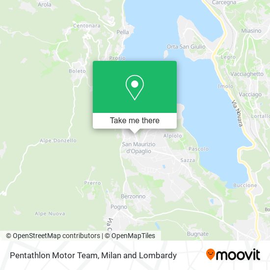 Pentathlon Motor Team map