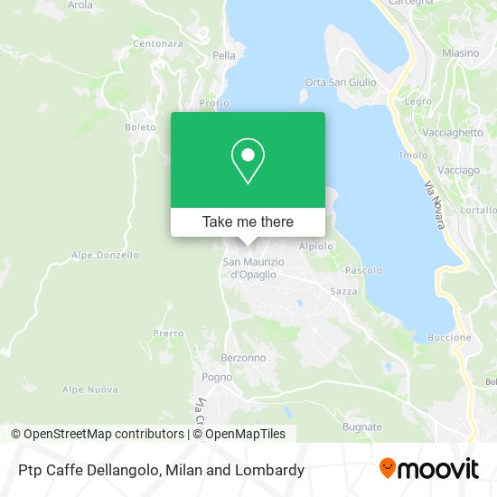 Ptp Caffe Dellangolo map
