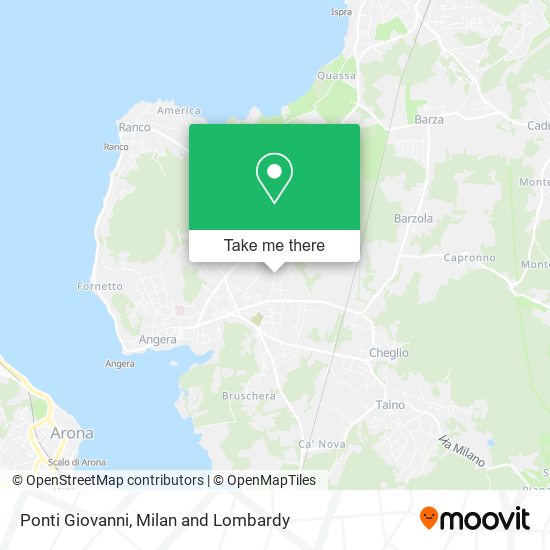 Ponti Giovanni map