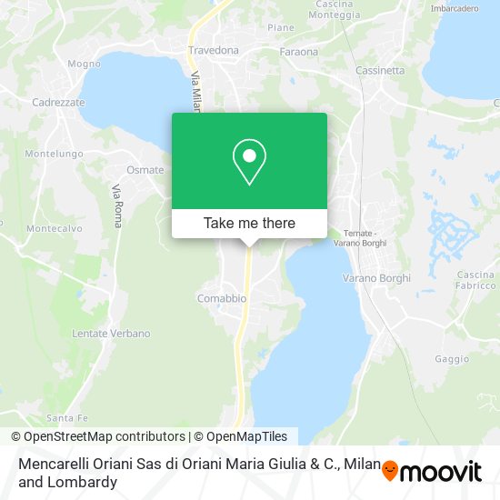 Mencarelli Oriani Sas di Oriani Maria Giulia & C. map
