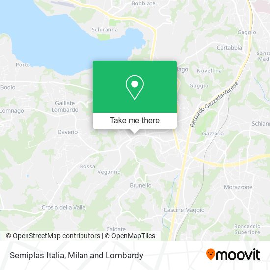Semiplas Italia map