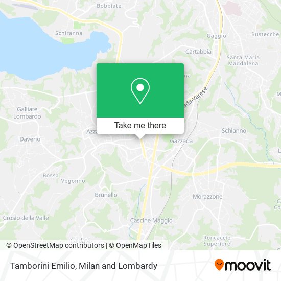 Tamborini Emilio map