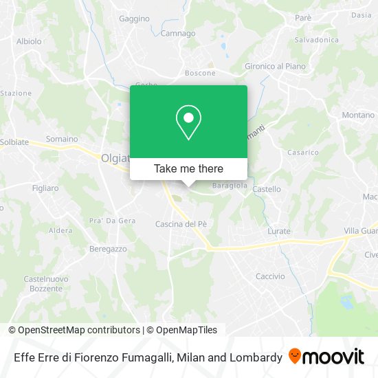 Effe Erre di Fiorenzo Fumagalli map