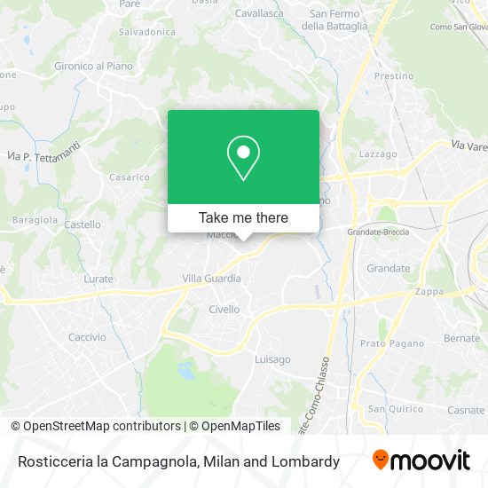 Rosticceria la Campagnola map