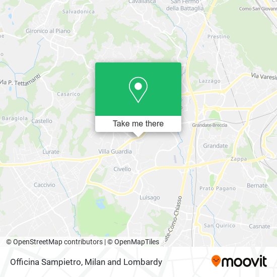 Officina Sampietro map